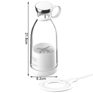 Covou Portable Blender – USB Rechargeable Mini Juicer for Smoothies, Shakes & Fresh Juice (350ML, 50W)
